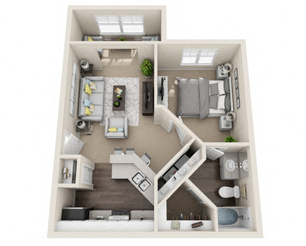 A2 - The Jefferson floor plan